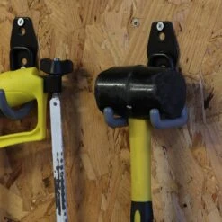 Woodside Heavy Duty Wall Mounted Garage Hanging Hooks, Utility Tool Hangers (Pack Of 15) -Serene Spaces Z3FDZD0A0D3