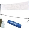 Wollowo 3m Foldable Portable Badminton Volleyball Net Frame Stand